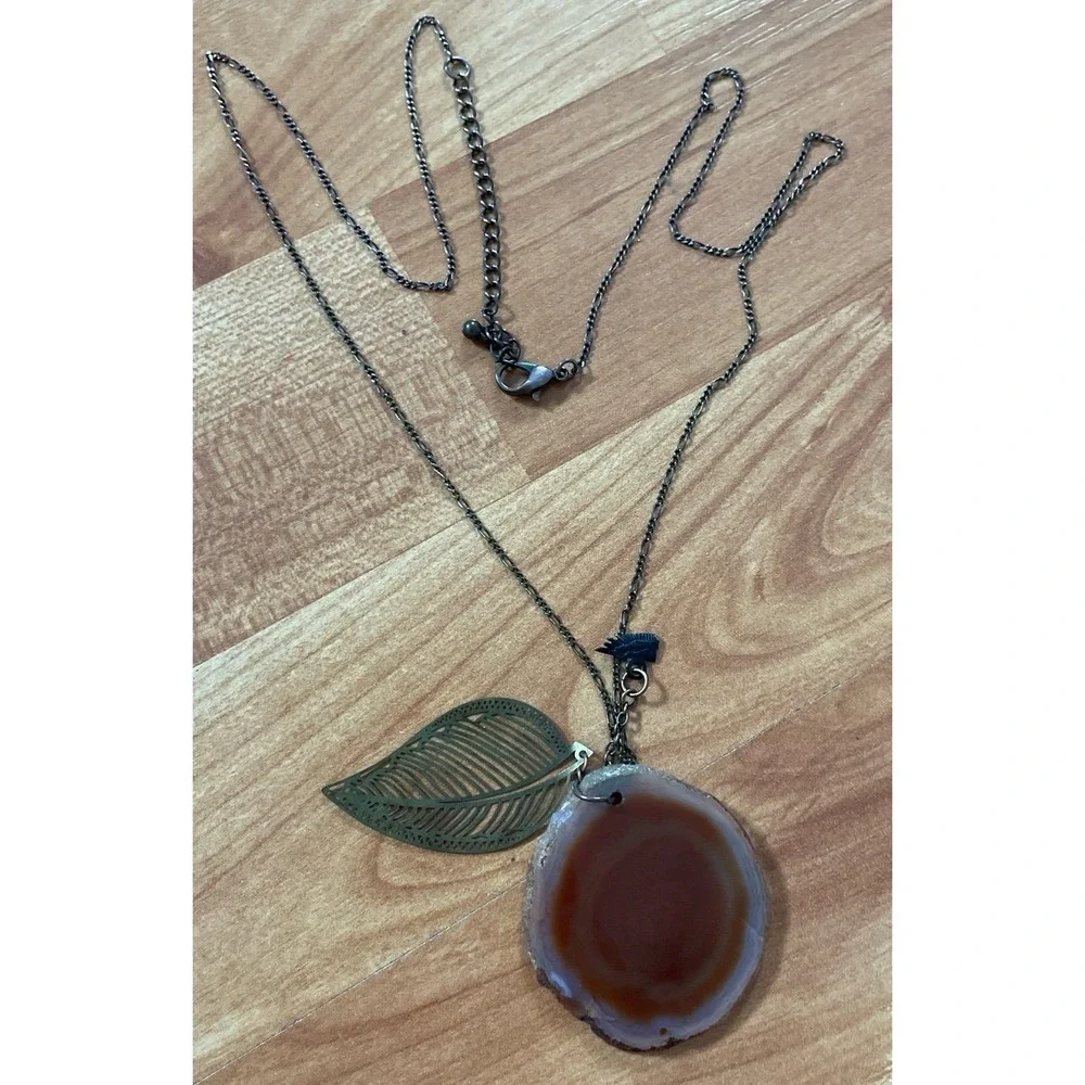 Vintage Asian Agate‎ Necklace